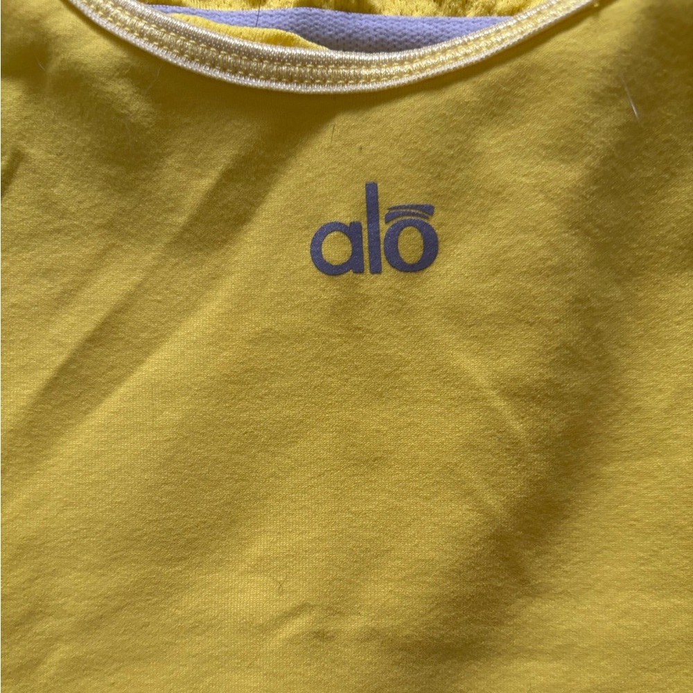 Alo work out tank with built in bra